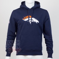 Sweat à capuche New Era team logo NFL Denver Broncos