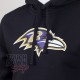 Sweat à capuche New Era team logo NFL Baltimore Ravens