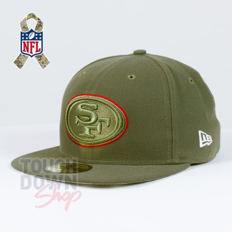 Casquette San Francisco 49ers NFL Salute To Service 59FIFTY Fitted New Era