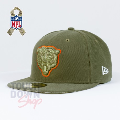 Casquette Chicago Bears NFL Salute To Service 59FIFTY Fitted New Era