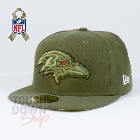 Casquette Baltimore Ravens NFL Salute To Service 59FIFTY Fitted New Era