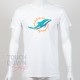 T-shirt New Era team logo NFL Miami Dolphins blanc
