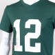 Jersey supporter Aaron Rodgers 12 Green Bay Packers NFL Moro N&N Majestic