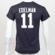 T-shirt Julian Edelman 11 New England Patriots NFL Silhouette N&N Majestic