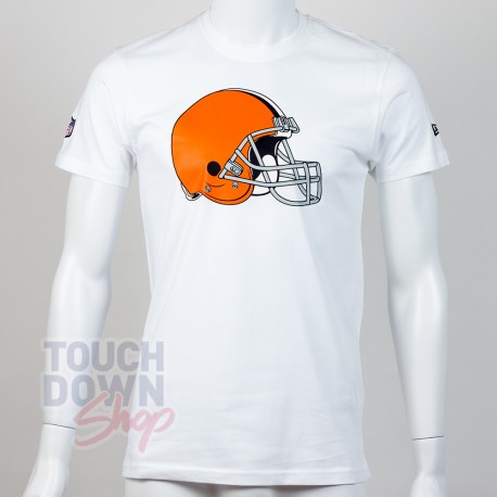 T-shirt New Era team logo NFL Cleveland Browns blanc