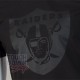 T-shirt Oakland Raiders NFL tonal black New Era