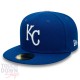 Casquette New Era 59FIFTY Fitted "AC Perf" Kansas City Royal Bleu Royal
