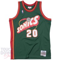 Maillot NBA Seattle SuperSonics Gary Payton - Mitchell and Ness "Swingman"