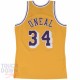 Maillot NBA Los Angeles Lakers Shaquille O'Neal - Mitchell and Ness "Swingman"
