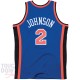 Maillot NBA New York Knicks de Larry Johnson - Mitchell and Ness "Swingman"