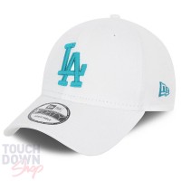 Casquette Blanche des Dodgers de Los Angeles MLB 9FORTY New Era modèle Colour Pack
