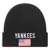 Bonnet New Era Team Flag MLB New York Yankees Noir