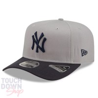 Casquette des Yankees de New York MLB 9FIFTY New Era Modèle Tonal Grey