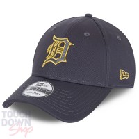 Casquette des Tigers de Detroit MLB 9FORTY New Era modéle Metallic Logo