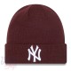 Bonnet New Era League Essential MLB Yankees de New York Marron