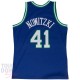 Maillot NBA Dallas Mavericks de Dirk Nowitzki Bleu Mitchell and Ness "Swingman"