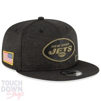 Casquette des Jets de New York NFL 9FIFTY New Era Modèle Salute to Service