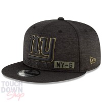 Casquette des Giants de New York NFL 9FIFTY New Era Modèle Salute to Service