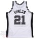 Maillot NBA San Antonio Spurs de Tim Duncan Mitchell and Ness "Swingman" Blanc