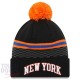 Bonnet New York Knicks NBA NBA City Edition New Era noir et orange