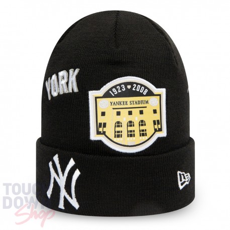 Bonnet New York Yankees MLB Multi Patch New Era Noir