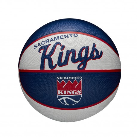 Mini Ballon NBA Team Retro Sacramento Kings Wilson