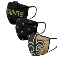 Masques New Orleans Saints NFL (lot de 3) 