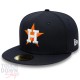 Casquette Houston Astros MLB Authentic On Field Game 59Fifty Fitted New Era bleue marine