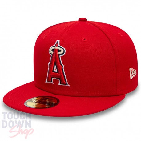 Casquette Los Angeles Angels MLB Authentic On Field Game 59Fifty New Era rouge