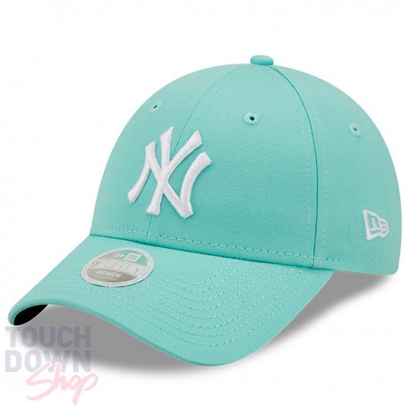 Casquette New York Yankees MLB Femme 9Forty New Era Turquoise