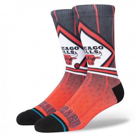 Chaussettes Chicago Bulls NBA Fader Crew Stance