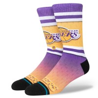 Chaussettes Los Angeles Lakers NBA Fader Crew Stance
