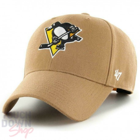 Casquette Pittsburgh Penguins NHL Sable '47 Brand MVP