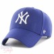 Casquette New York Yankees MLB Bleue foncé '47 Brand MVP