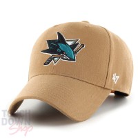 Casquette San Jose Sharks NHL Sable '47 Brand MVP