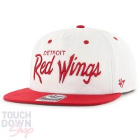 Casquette Detroit Red Wings NHL Captain Crosstown '47 Brand MVP