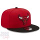 Casquette Chicago Bulls NBA Team Arch 9Fifty New Era Rouge et Noire