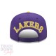 Casquette Los Angeles Lakers NBA Team Arch 9Fifty New Era Violette et Jaune