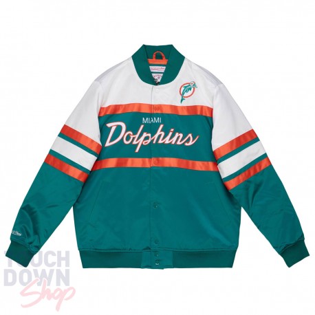 Veste NFL Miami Dolphins Heavyweight Mitchell and Ness