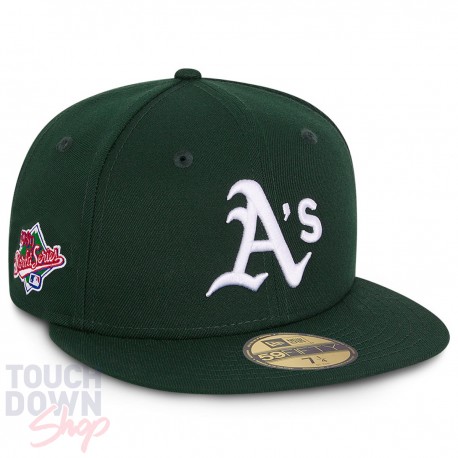 Casquette World Series MLB Oakland Athletics 59Fifty Fitted New Era Verte