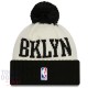 Bonnet Brooklyn Nets NBA Draft New Era Noir et Blanc