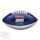 Ballon NFL "Pee Wee" New York Giants Wilson