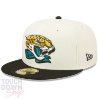 Casquette Jacksonville Jaguars NFL Sideline 59Fifty Fitted New Era Beige