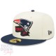 Casquette New England Patriots NFL Sideline 59Fifty Fitted New Era Beige, Rouge et Bleue
