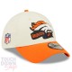 Casquette Denver Broncos NFL Sideline 39Thirty Fitted New Era Beige et Orange